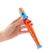 Venta caliente Birch Wood Music Toys para niños EN71 Qualified Toys Musical Instrument Wood Flute